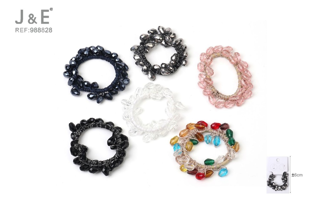 [12u/cx]Gomas con perlas de círculo completo