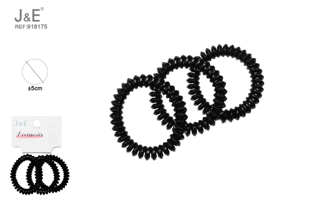 [12u/cx]Set de 3 anillos de teléfono triangulares 5 cm
