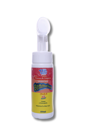  Sabonete Facial Mousse de Limpeza