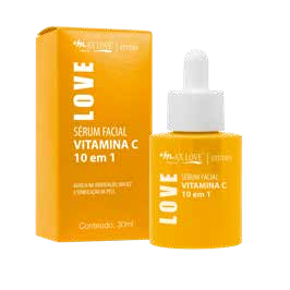 SÉRUM FACIAL VITAMINA C 10 EM 1 COM  24 UNIDADES