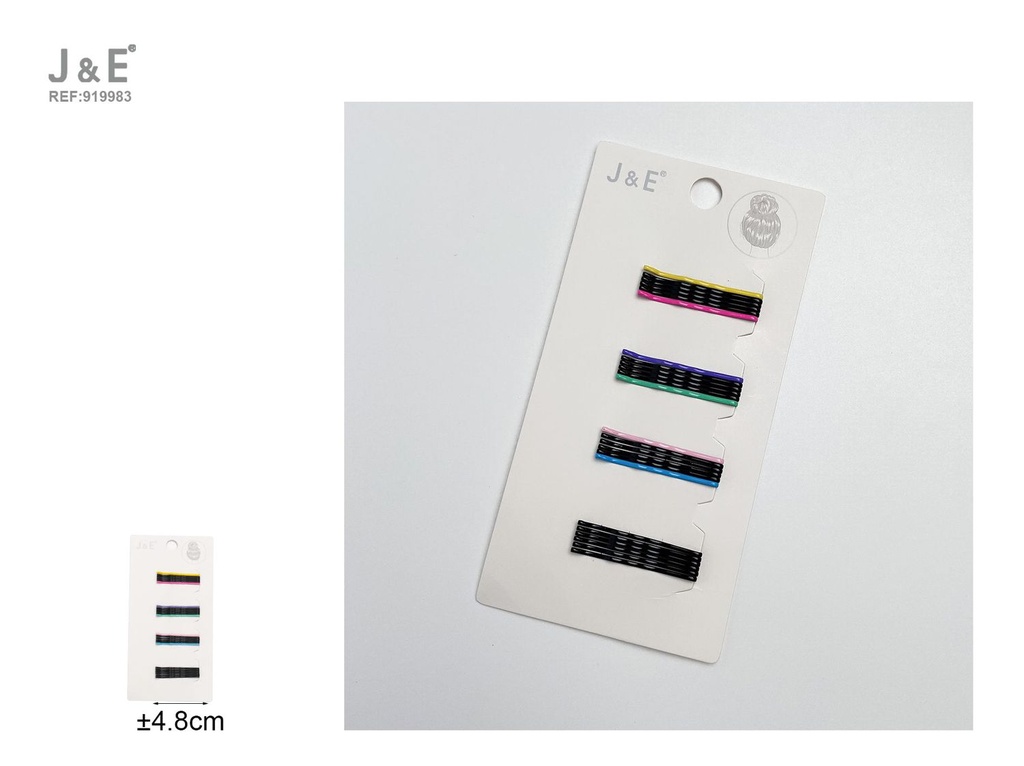 [12u/cx]Set de 24 pinzas en colores oscuros