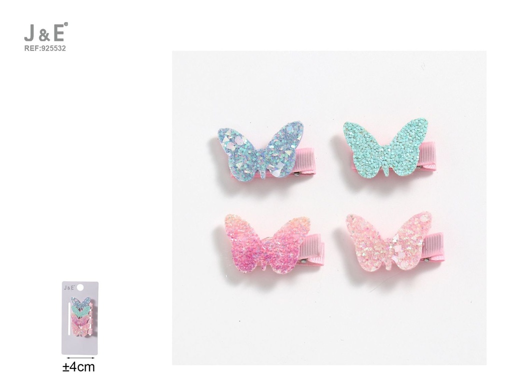 [12u/cx]Set de 4 pinzas de pato