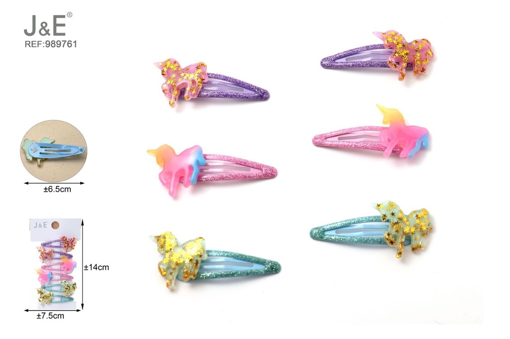 [12u/cx]Set de 6 Broches BB modelo 03