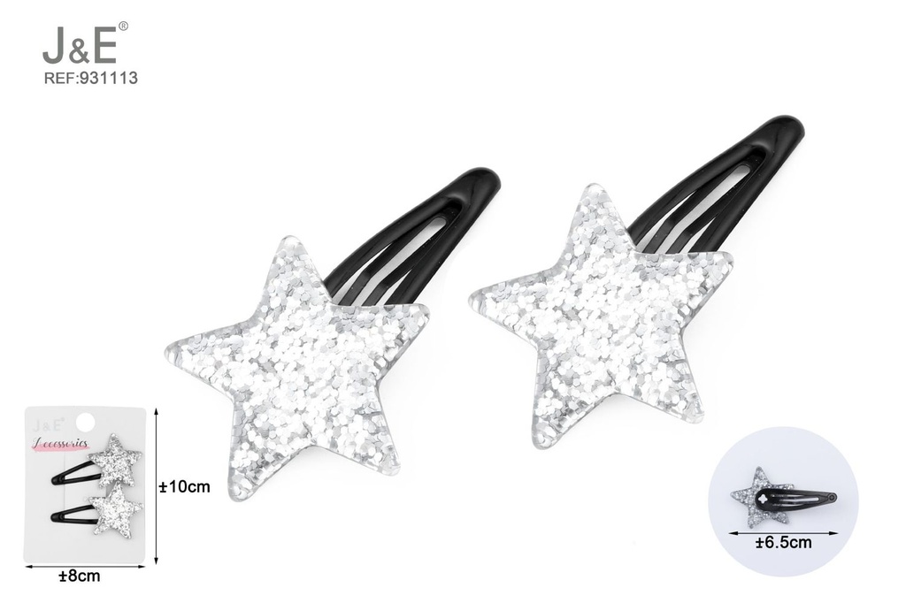 [12u/cx]Set de dos Broches BB de estrella