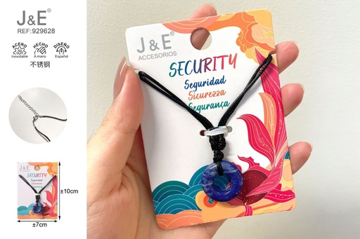[929628] [12u/cx]Colgante de amuleto de seguridad de 2cm - Lapislázuli