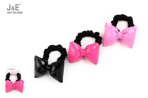 [931680] [12u/cx]Set de 1 bowtie de cuero relleno con cojín 1 pcs