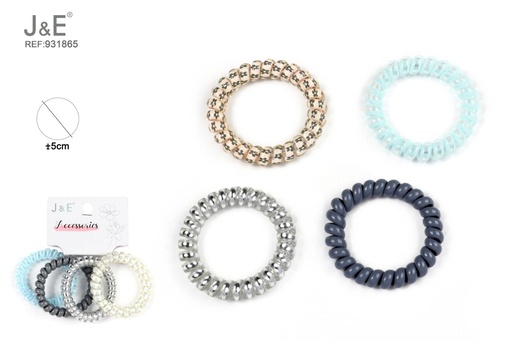 [931865] [12u/cx]Set de 4 pinzas de color azul marino 5.5 cm