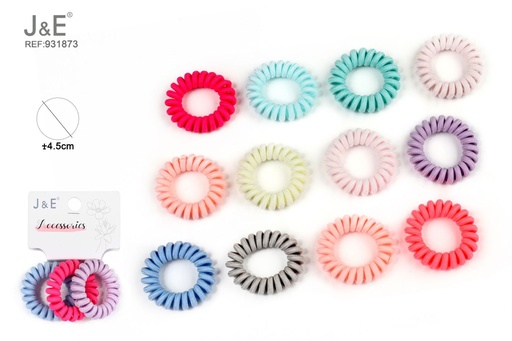 [931873] [12u/cx]Set de 3 pinzas de tela de colores 5.5 cm