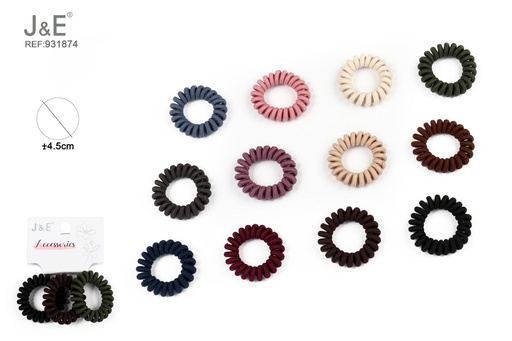 [931874] [12u/cx]Set de 3 pinzas de tela otoñales 5.5 cm