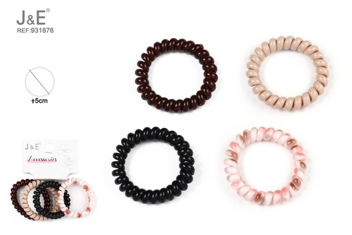 [931876] [12u/cx]Set de 4 clips de color 5.5 cm