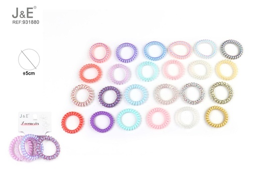 [931880] [12u/cx]Set de 4 pinzas de color mate 5.5 cm