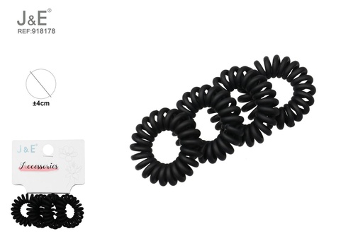 [918178] [12u/cx]Set de 4 anillos de teléfono mate 3.5 cm