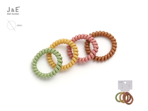 [924963] [12u/cx]Set de 4 anillos de teléfono 5.5 cm