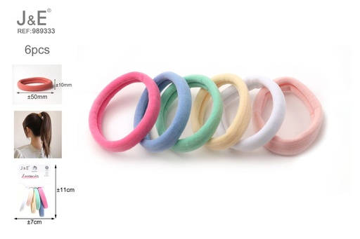[989333] [24u/cx]Anillos gruesos decorativos 6 piezas 6 colores