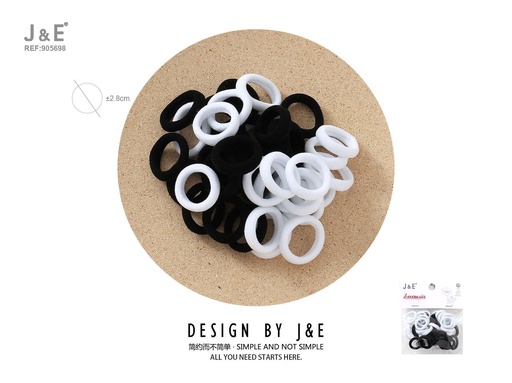 [905698] [12u/cx]Conjunto de anillos de toalla 40 piezas - Modelo 3659-8#