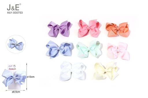 [930753] [24u/cx]Clip de burbuja angular 1 pieza tonos claros de primavera 8 colores