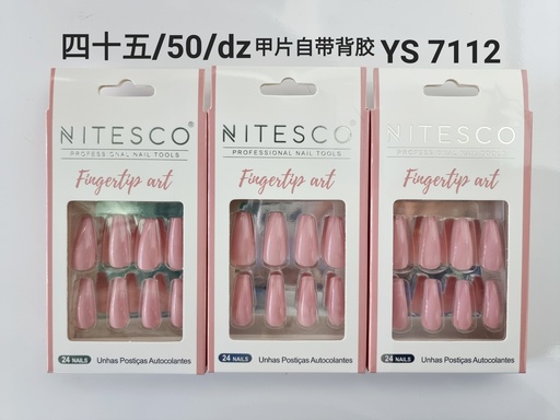 [YS-7112] [12u/cx]Uñas postizas 69 piezas - Modelo 2403418