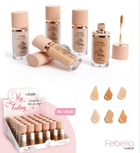 [CL5094] Corretivo Liquido Matte 36 UNIDADES