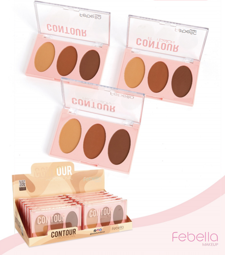 [CP5112] Trio Contorno 3 Cors 12 UNIDADES