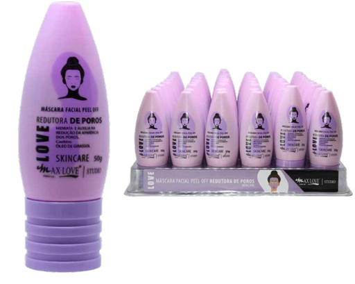 [MX031] MÁSCARA FACIAL PEEL OFF REDUTORA DE POROS COM 48 UNIDADES