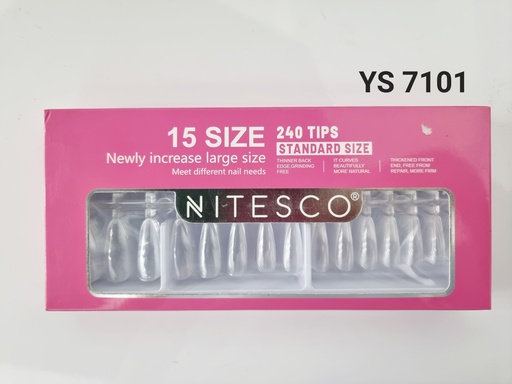 [YS-7101] [6u/cx]Uñas postizas para extensión YS-7101