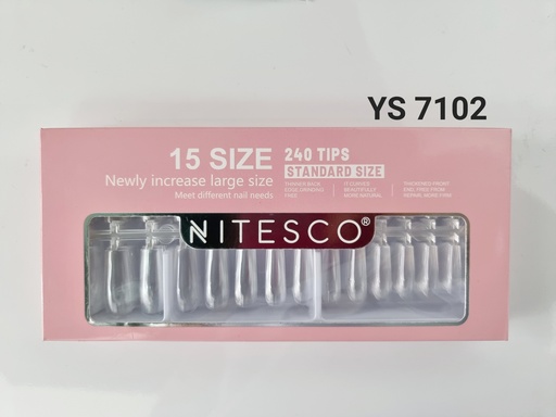 [YS-7102] [6u/cx]Uñas postizas para extensión YS-7102