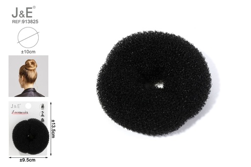 [913825] [12u/cx]Set de donut negro 10g