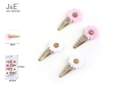 [929163] [12u/cx]Set de 4 pinzas BB