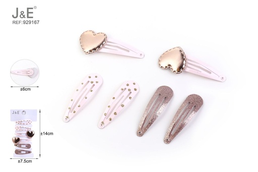 [929167] [12u/cx]Set de 6 Broches BB