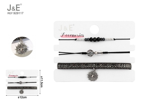 [929117] [6u/cx]Set de 3 pulseras