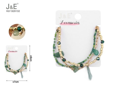 [929132] [6u/cx]Pulsera de múltiples capas