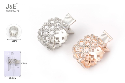 [989776] [12u/cx]Broche de diamante sólido de aleación para coleta