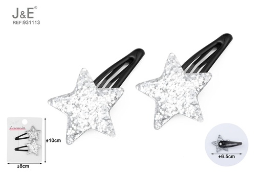 [931113] [12u/cx]Set de dos Broches BB de estrella