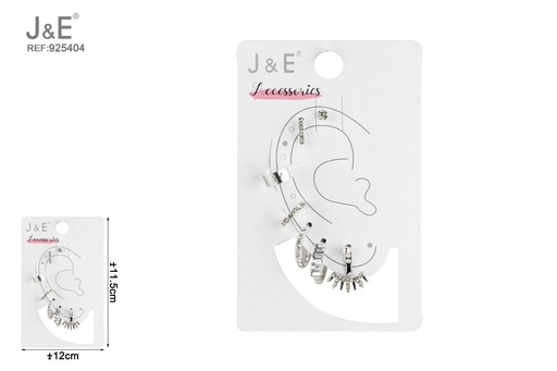 [925404] [6u/cx]Clip para cartílago de oreja - 7 pcs