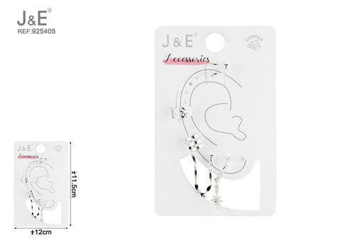 [925405] [6u/cx]Clip para cartílago de oreja - 4 pcs