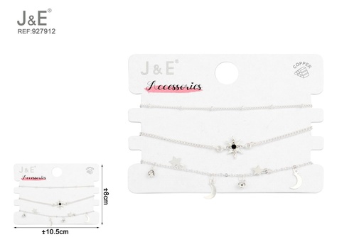 [927912] [6u/cx]Set de 3 pulseras