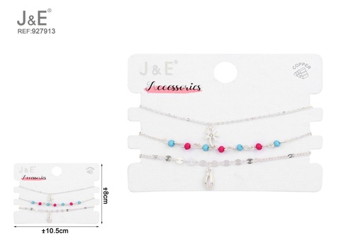 [927913] [6u/cx]Set de 3 pulseras